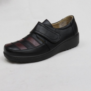 Półbuty damskie na płaskim (36-42) 8311-1 BLACK