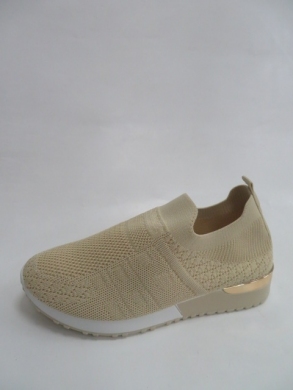 Buty sportowe damskie na płaskim (36-41) A22 L.BEIGE