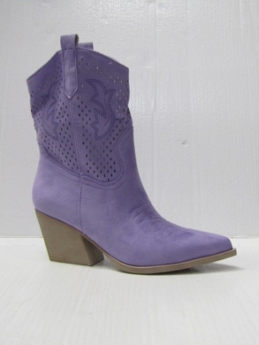 Botki damskie na obcasie (36-41) RQ469 PURPLE