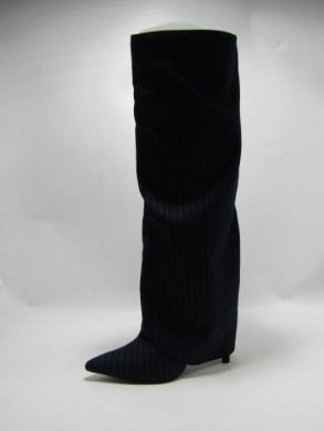 Kozaki damskie na szpilce (36-41) F11198 BLUE