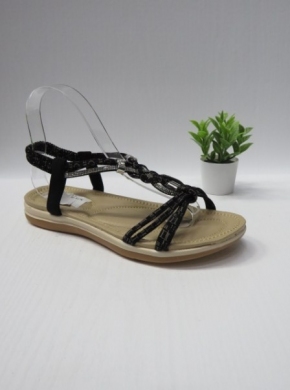 Sandały damskie na płaskim (36-41) FY6897 BLACK