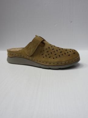 Klapki damskie na koturnie (37-42) 828 CAMEL