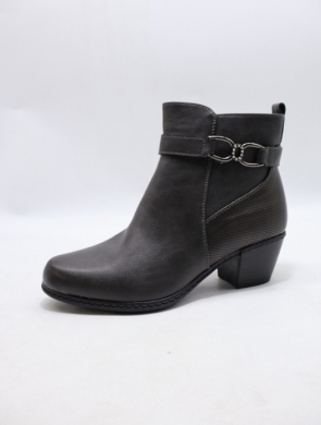 Botki damskie ocieplane na obcasie (36-41) 7398-5