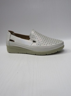 Mokasyny damskie na płaskim (36-42) DS13035-2 WHTE