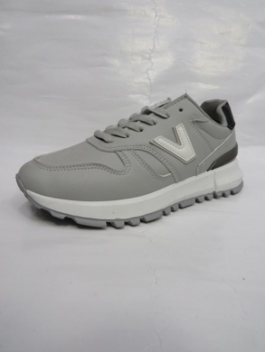 Buty sportowe damskie na płaskim (36-41) XBHD-30-1 GREY