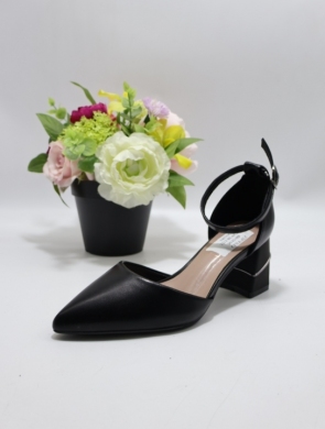 Sandały damskie na obcasie (36-41) 2213 BLACK