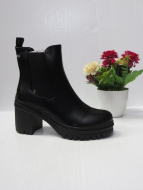Botki damskie na obcasie (36-41) H2187 BLACK