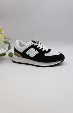 Buty sportowe damskie na płaskim (36-41) 99015 BLACK