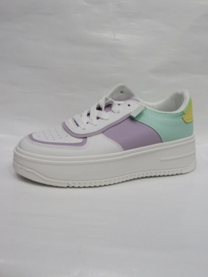 Buty sportowe damskie na płaskim (36-41) BO807 PURPLE