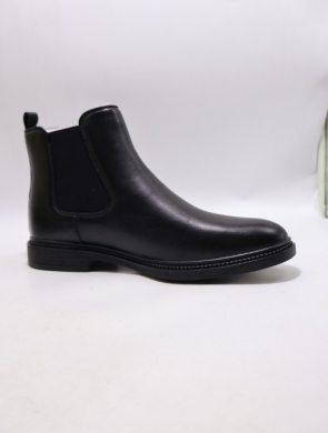 Botki męskie ocieplane (40-45) 63509-1 BLACK
