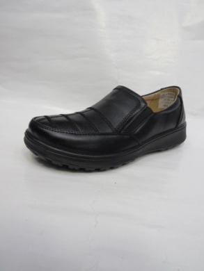 Półbuty damskie na płaskim (36-42) 37025-1 BLACK