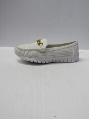 Mokasyny damskie na płaskim (36-41) XYT24001 WHITE