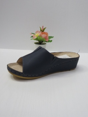 Klapki damskie na koturnie (36-41) 7AA221 NAVY