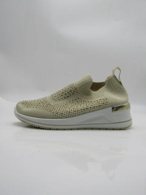 Buty sportowe damskie na płaskim (36-41) W016 BEIGE
