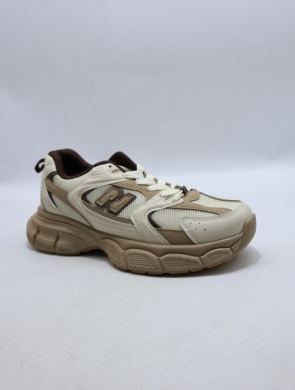 Buty sportowe damskie na płaskim (36-41) 23043 KHAKI