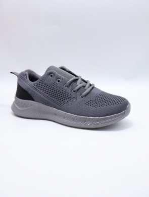 Buty sportowe damskie na płaskim (37-42) S2533 DGREY