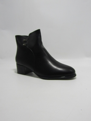 Botki damskie ocieplane na obcasie (36-41) X3709 BL