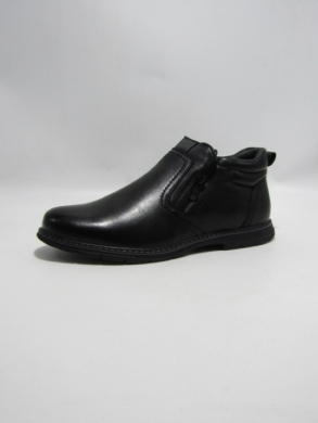 Botki męskie ocieplane (40-45) 62022-1 BLK