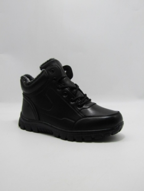 Botki męskie ocieplane (40-46) FL-12 BLACK
