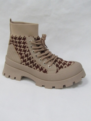 Botki damskie na płaskim (36-41) PC25 KH/BR