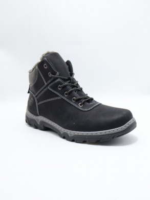 Trapery męskie ocieplane (41-46) 81109-1 BLACK