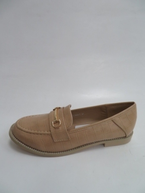 Mokasyny damskie na płaskim (36-41) LU408-2 BEIGE
