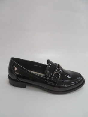Mokasyny damskie na płaskim (36-41) 28881 BLACK