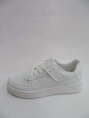 Buty sportowe damskie na płaskim (36-41) 952 WHITE