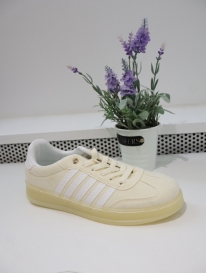 Buty sportowe damskie na płaskim (36-41) A020 YELLOW