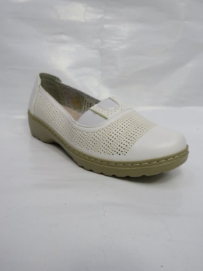 Półbuty damskie na płaskim (36-42) 91019 WHITE