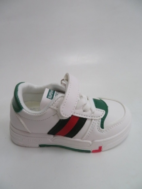 Buty sportowe chłopięce (20-25) L508 WHITE/GREEN