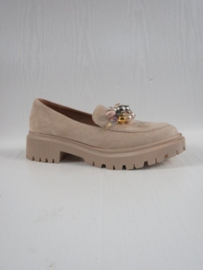 Mokasyny damskie na płaskim (36-41) CH845 BEIGE
