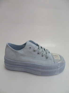 Trampki damskie na koturnie (36-41) LA188 BLUE