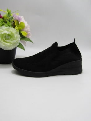Buty sportowe damskie na płaskim (36-41) B716 ALLBLACK
