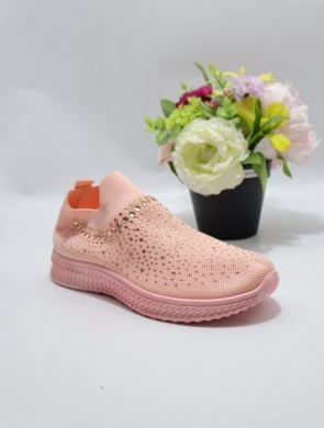 Buty sportowe damskie na płaskim (36-41) TA-207 PINK