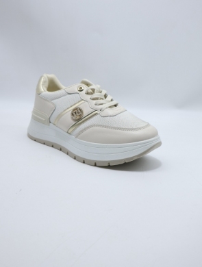 Buty sportowe damskie na płaskim (36-41) LD-167 BEIGE