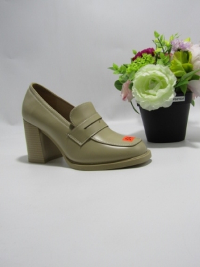 Półbuty damskie na obcasie (36-41) 9146 BEIGE