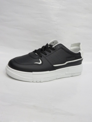 Buty sportowe damskie na płaskim (36-41) LS622 BLACK