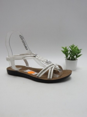 Sandały damskie na płaskim (36-41) FY6929 WHITE