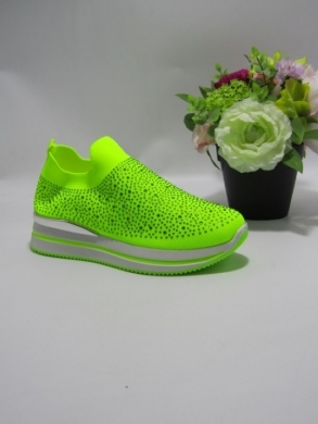 Buty sportowe damskie na koturnie (36-41) LS-660 YELLOW