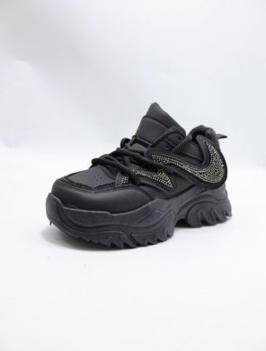 Sneakersy damskie (36-41) 6022 BLACK