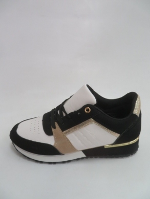 Sneakersy damskie niskie (36-41) YR-62 85 BLACK/BEIGE