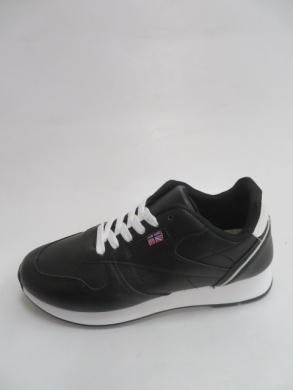 Buty sportowe damskie na płaskim (36-41) XYH-0429-1B BLACK