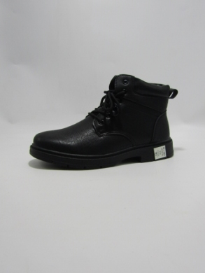 Botki męskie ocieplane (40-46) 31131-1 BLK