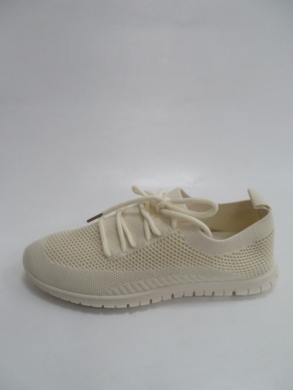 Buty sportowe damskie na płaskim (36-41) R153 BEIGE