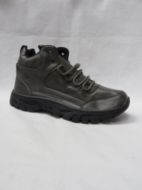 Botki męskie ocieplane (41-46) 891-3 BROWN