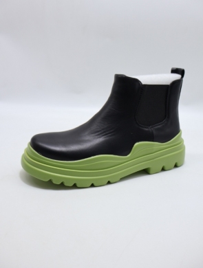 Botki damskie na płaskim (36-41) 215-2 GREEN