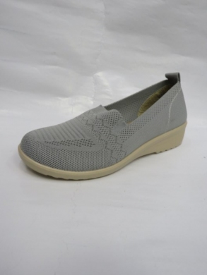 Mokasyny damskie na koturnie (36-41) X8123 GREY