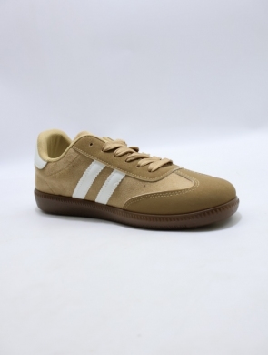 Buty sportowe damskie na płaskim (36-41) 77663-4 KHAKI