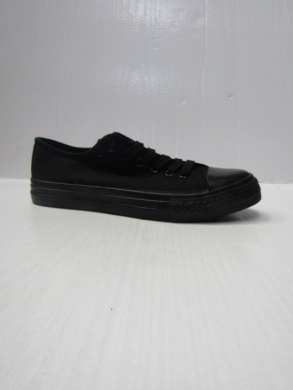 Trampki damskie na płaskim (39-43) 608A-3 ALLBLACK